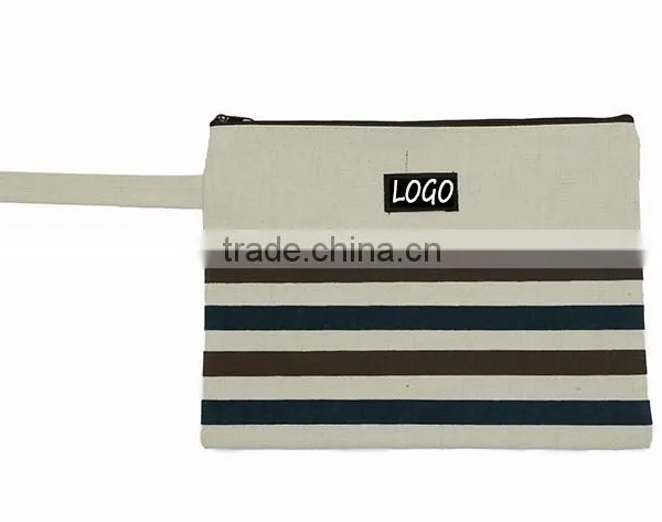 2016 Hot Sale Lady Ciutch Bag Plain Canvas Clutch Bag photo-2