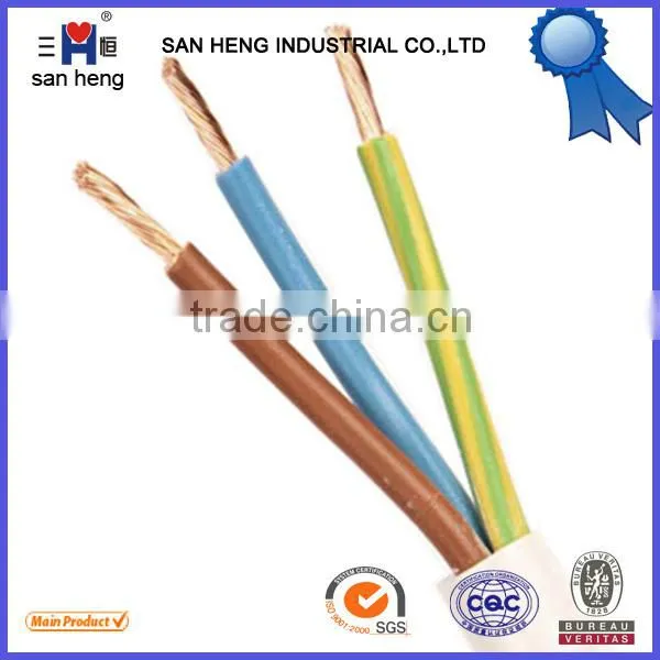 Copper Electric PVC Coated Wire Cable for Building photo-2
