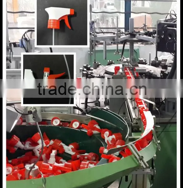 assembly trigger pump tube machine
