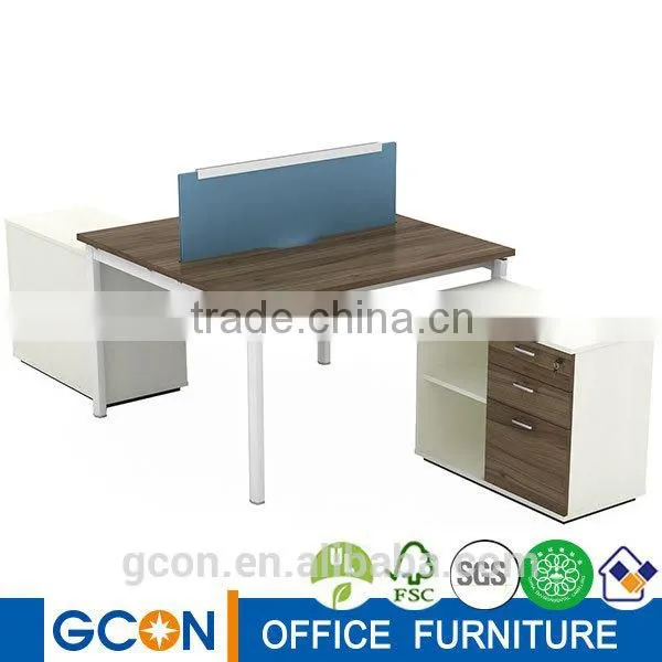 Lockable Double Office Desk Product for 2 People photo-3