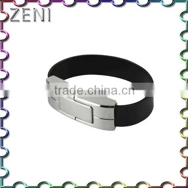 Wholesales Leather 128M/256M/512M /1G/2G/4G/8G/16/32G Usb Flash Drive Bracelet
