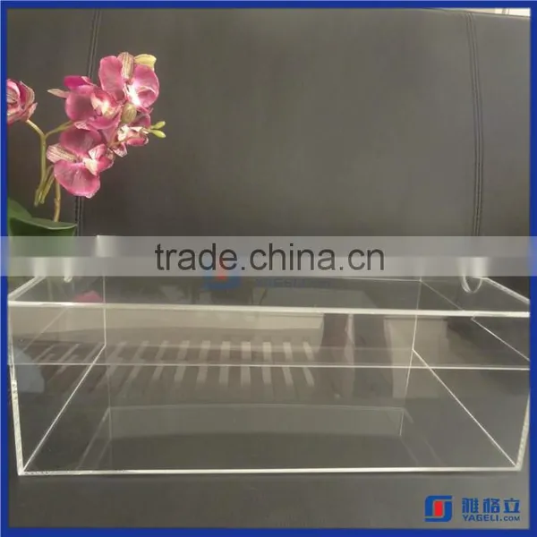 Wholesale Acrylic Custom Shoe Box Storage Box With Lid for Lady Shoes / Clear Shoe Box photo-5