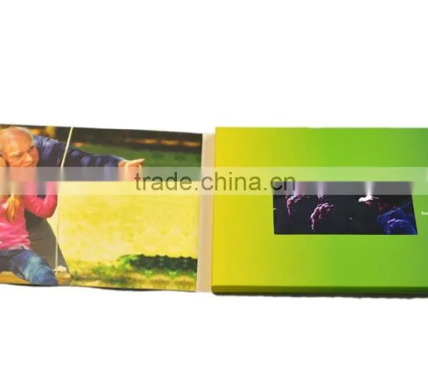 LCD Screen High Quality Video Brochure Card, Digital Video Book,video Mailer photo-3