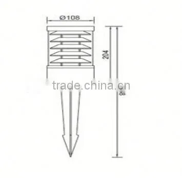 Outdoor Spike Spot Lights 7W IP65 Led Garden Light photo-4