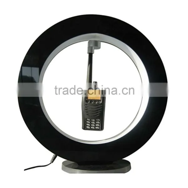 Custom Rechargeable Led Lights Magnetic Floating Levitating Display Stand photo-2