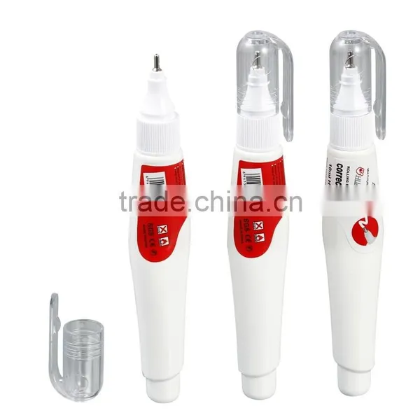 Metal Tip Precise Application Correction Pen Fluid Liquid Corrector.