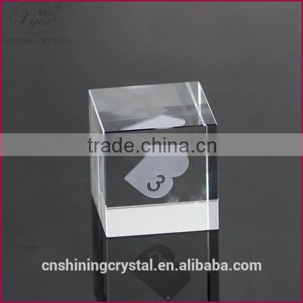 5x5x5cm Blank Crystal Cube
