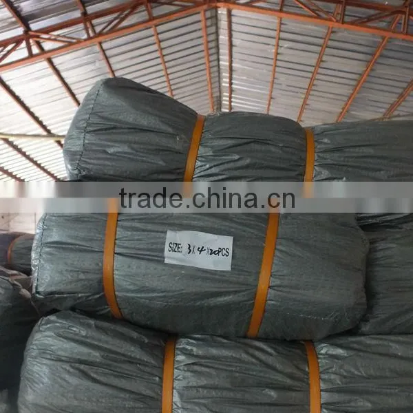 Wholesale Waterproof Double Silver Tarp Plastic Truck Tarps Direct Manufacturer Tarpaulin Sheet Covers photo-2