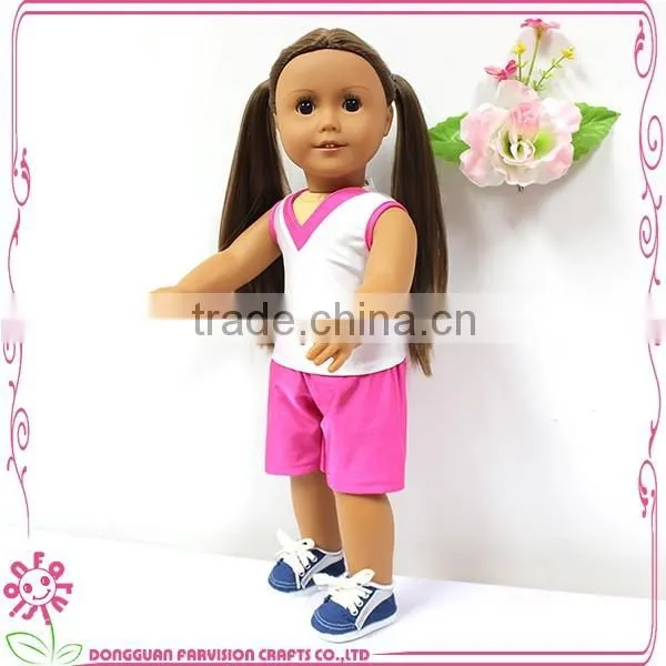 Factory Oem Plastic Pvc Soft Vinyl Doll 18 Inch With Top High Quality photo-5