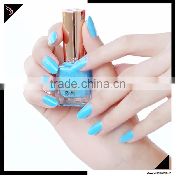 NEW Arrival OEM Fashionable Top Lady Halal Nail Polish Custom Logo Nail Polish photo-5