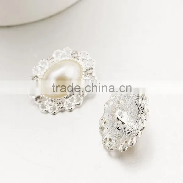 Factory Wholesale Metal Button Rhinestone Button,crystal Button,rhinestone Pearl Button photo-3