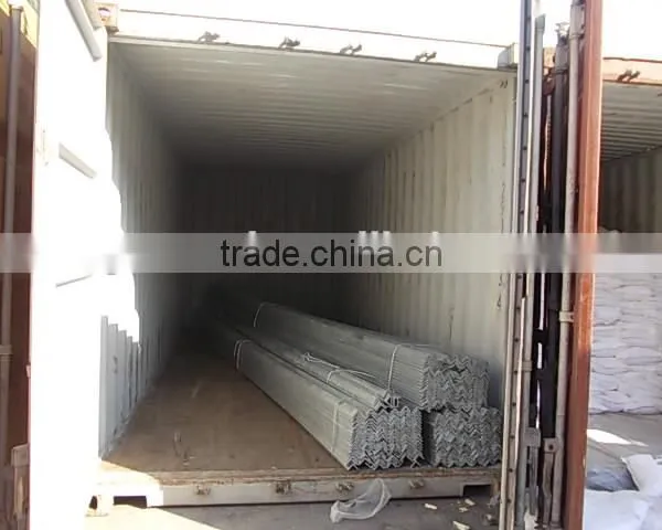 SS400 Hot Dipped Galvanized Equal Steel Angle Bar photo-5
