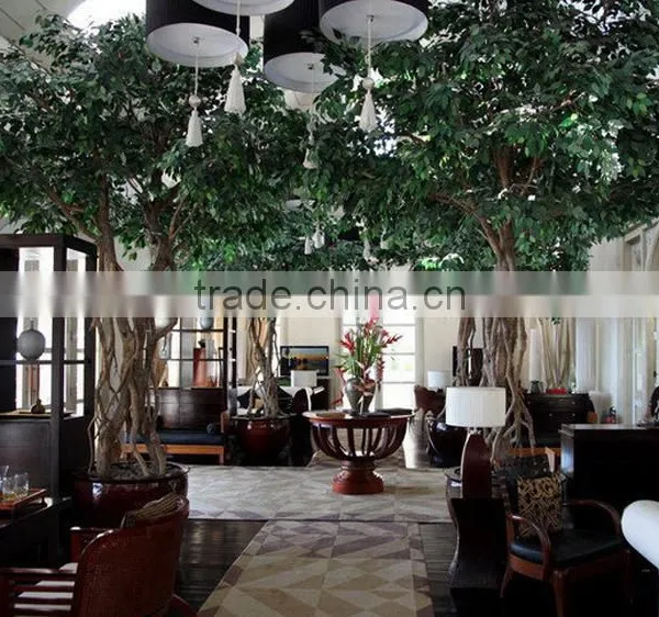 Dining Hall Landscaping Fake Banyan Tree photo-4