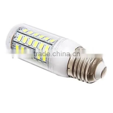 E27 12W 56x5730SMD 1200LM 6000-6500K White Light LED Corn Bulb (220-240V) photo-2