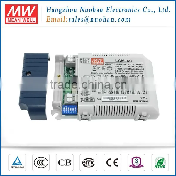 Mean Well LCM-40 40W 500mA Multiple Stage Output Current LED Driver Dimming Pwm Led Driver 220v Led Driver 40w 500ma photo-6