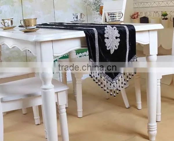 2015 China beaded Table Runner wedding table runner
