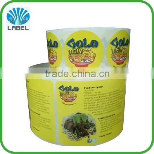 Frozen Food Grade Labels Sticker in Roll photo-4