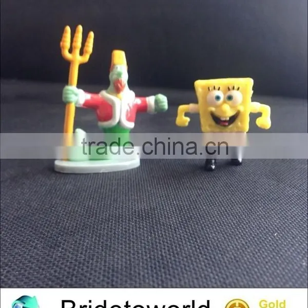 Plastic Cartoon Toys Sponge Bob