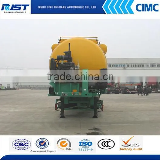 CIMC 60m3 3 Axle Bulk Cement Tank Semi Trailer photo-6