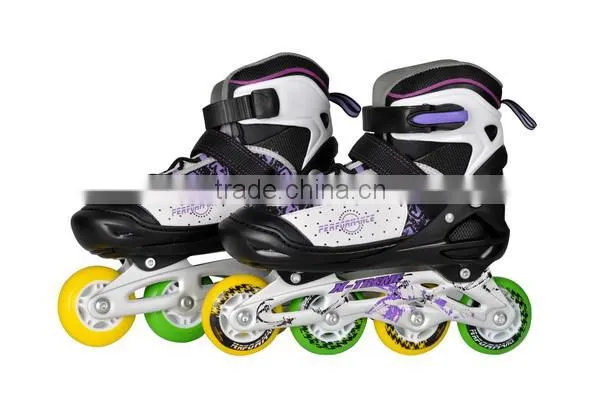 Mix Color Mix Size Kids Carbon Bearing Roller Inline Skate photo-3