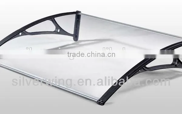 Hot Sale Elegant Shade DIY Polycarbonate Durable Canopy for Door or Window photo-6