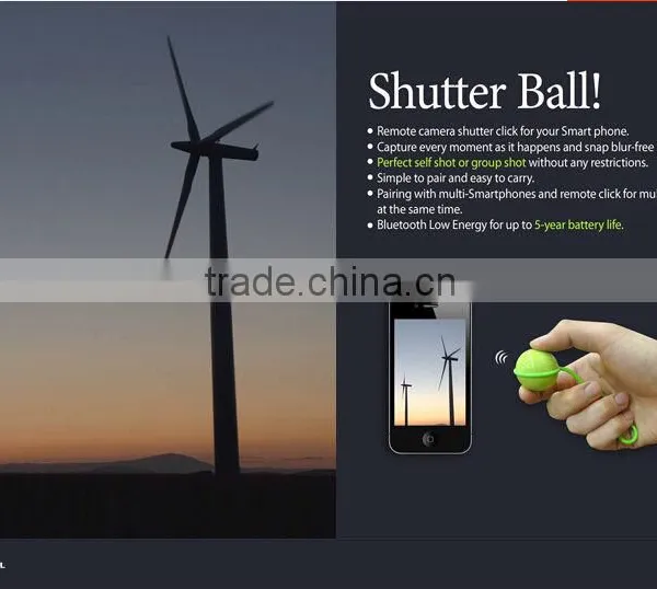 colorful smartphone portable bluetooth Shutter Ball