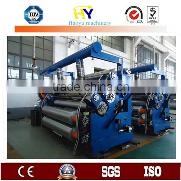 High Speed Single Facer/corrugated Paperboard Production Line/monolayer Paperboard Making Machine