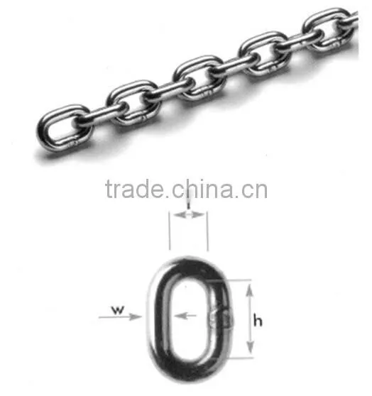 GALVANIZED SHORT LINK CHAIN DIN 5685 photo-3