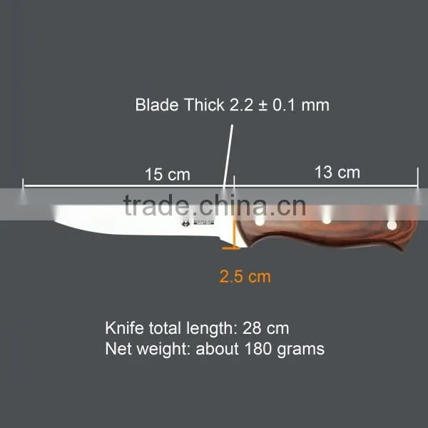 Popular 3Cr13 Stainless Steel Bone Knife photo-3