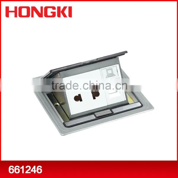 Wholesale Raised Undergound Waterproof Electrical Floor Box photo-6