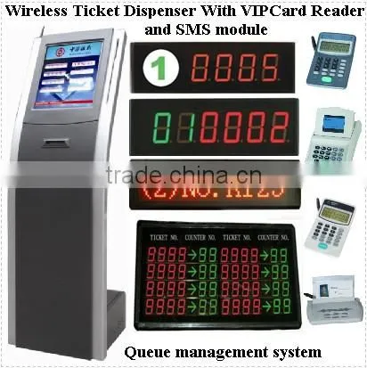 Wireless Queue System/queue Management Ticket Dispenser LED Queue System/wireless Queue Management System