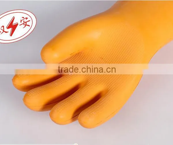 35kv High Voltage Electric Insulation Gloves Electric Gloves photo-3