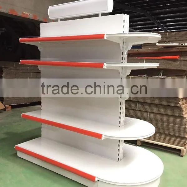 High Quality Supermarket Gondola Shelving Shelf
