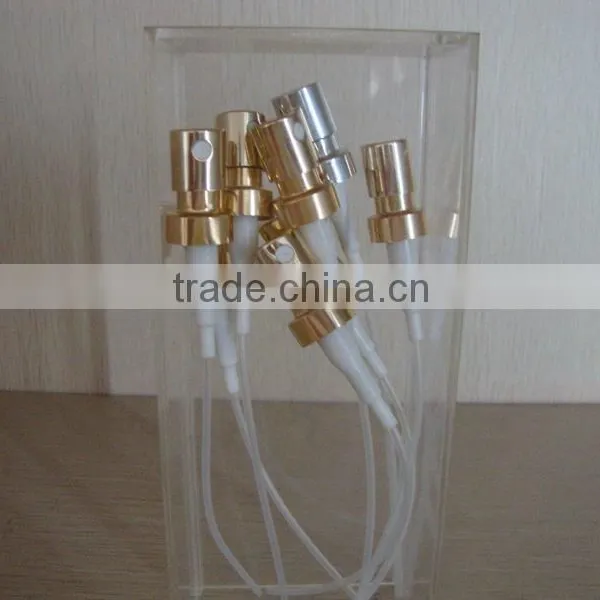 Different Size Gold Aluminium Perfume Crimp Pump for Perfume Bottle photo-5