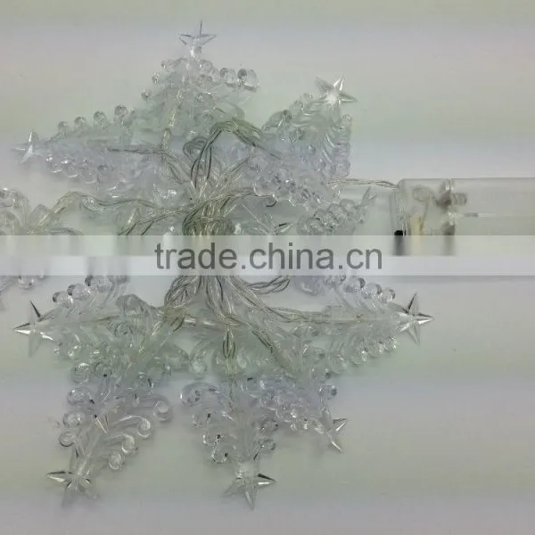 Pentagram Tree Decoration Outdoor Led String Light photo-2