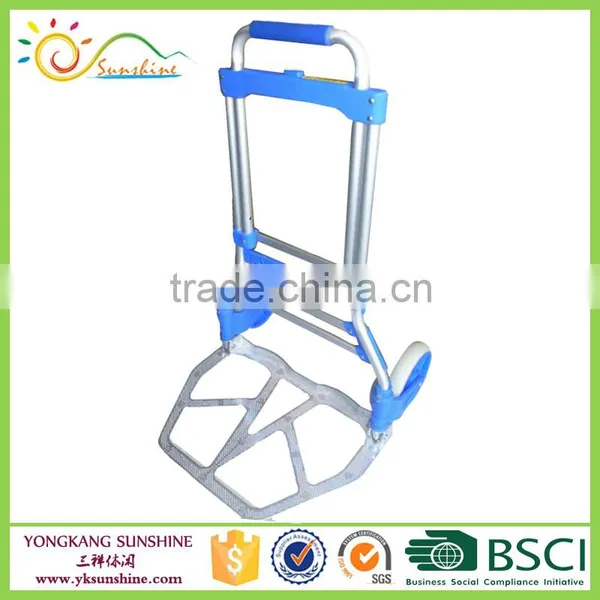 Aluminum/Steel Tube Shopping Trolley Cart, Hand Cart.
