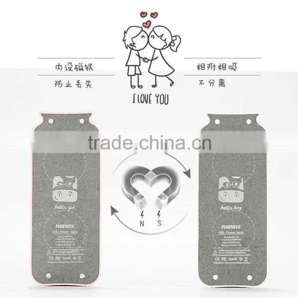REMAX 11000mAh Lovers Series Power Box Universal External Battery Power Bank For Iphone Samsung Sartphone photo-3