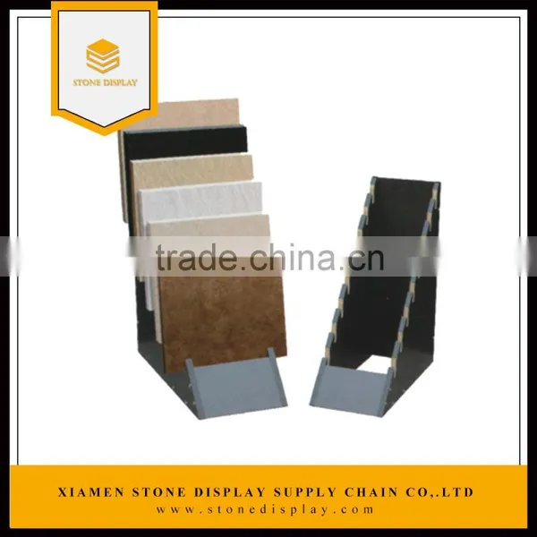 Customized Stone Product Display Stands Stone Display Rack