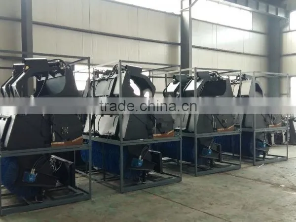 Skid Steer Loader Attachments Grapple Bucket photo-2