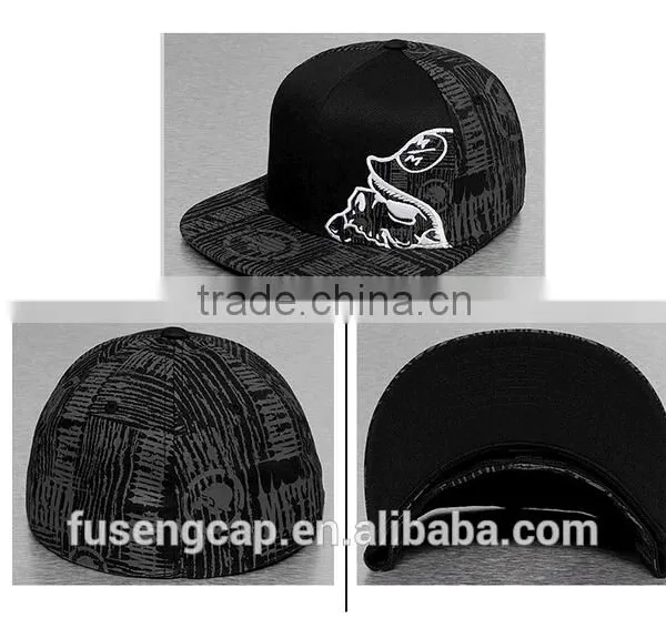 Custom Cheap Fedora Flexft Cap And Hats For Man Snapback Hat photo-2