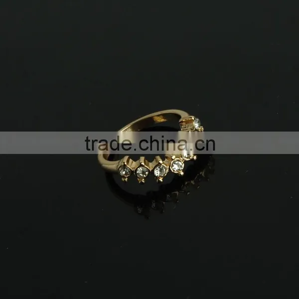 Dimand Thin Four Finger Ring Custom photo-4