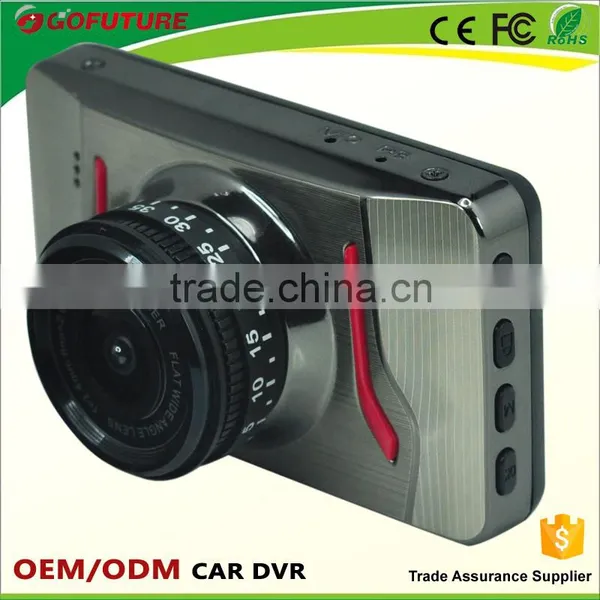 Full hd 1080p 120 Degree Angle G-sensor Motion Detect Parking Control Plate Number Warter Print CE ROHS FCC Dash Car Camera photo-4