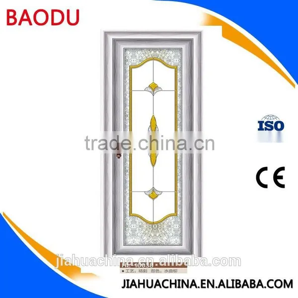 Folding Standard Sliding Glass Door Size Tempered Glass Office Door photo-2