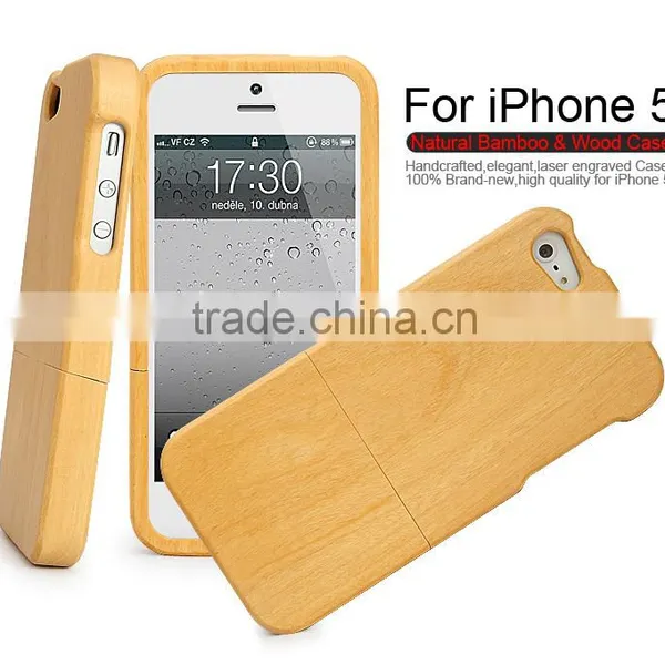 Natural Eco-life Style Wood Phone Case For Iphone 5 Case. photo-3