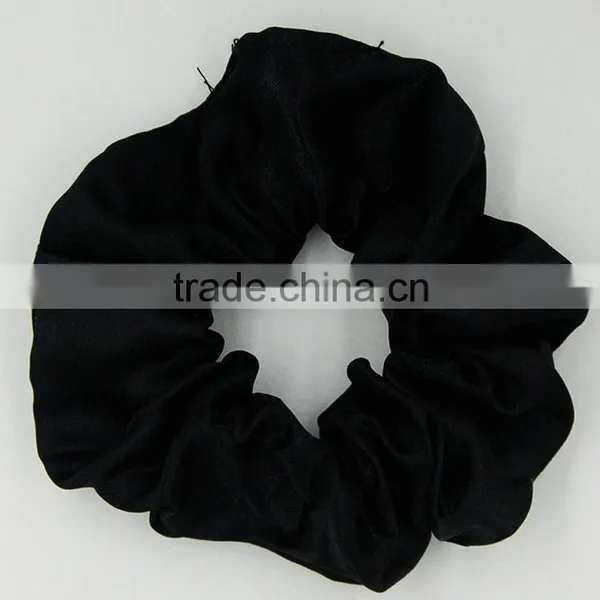 Wholesale Fashion Silk Satin Elastic Ribbon Hair Scrunchie photo-2