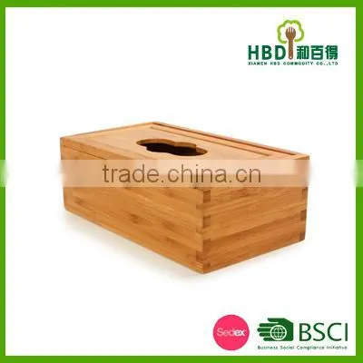 Promotional Bamboo Napkin Box,wood Tissue Box,bamboo Paper Holder photo-4