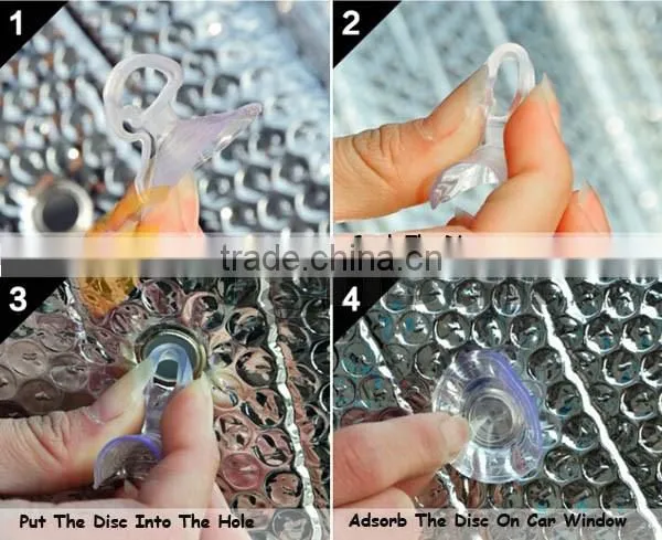 Front Folding Auto Sunshade photo-3