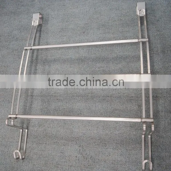 Teak Over the Door Towel Rack ORB Powder Coating Finish photo-5