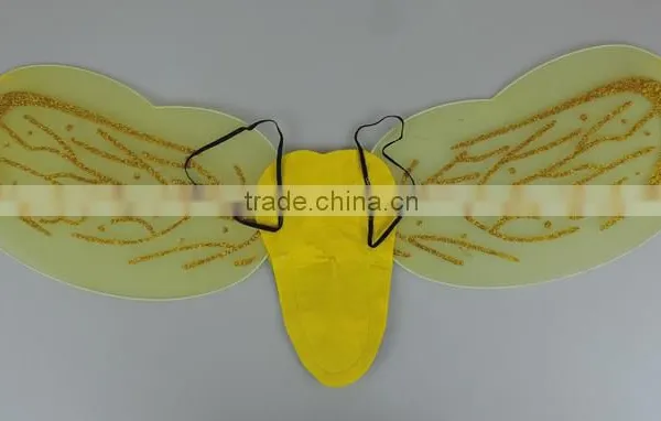 Hot Sale Yellow Beautiful Bee Shape Wing Natural Animal Wing photo-2