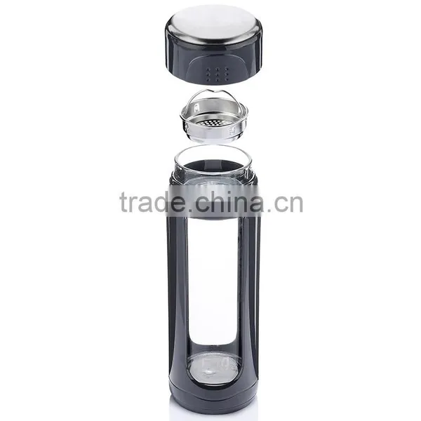 320ml Sealed Heat-resistant Collapsible Water Bottle Stainless Steel Filtered Water Bottles photo-4